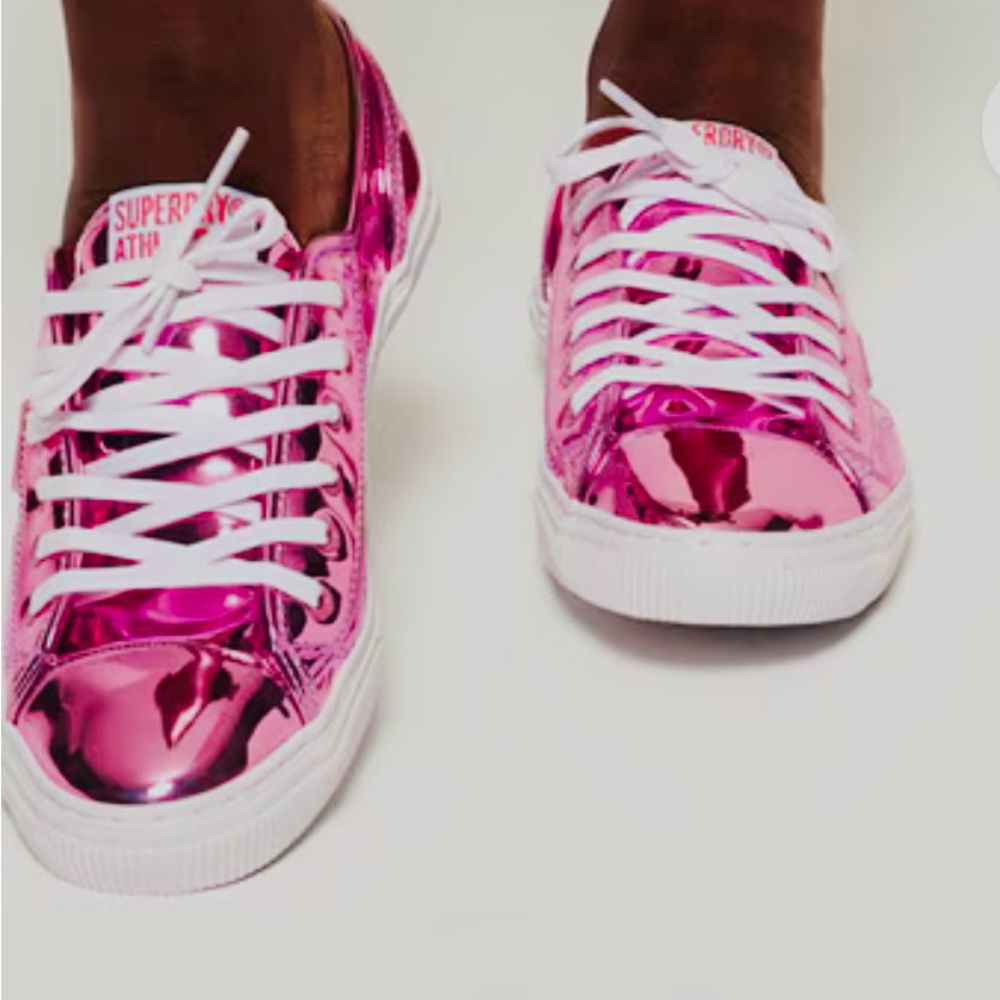 Superdry Women's hot Pink Sneakers